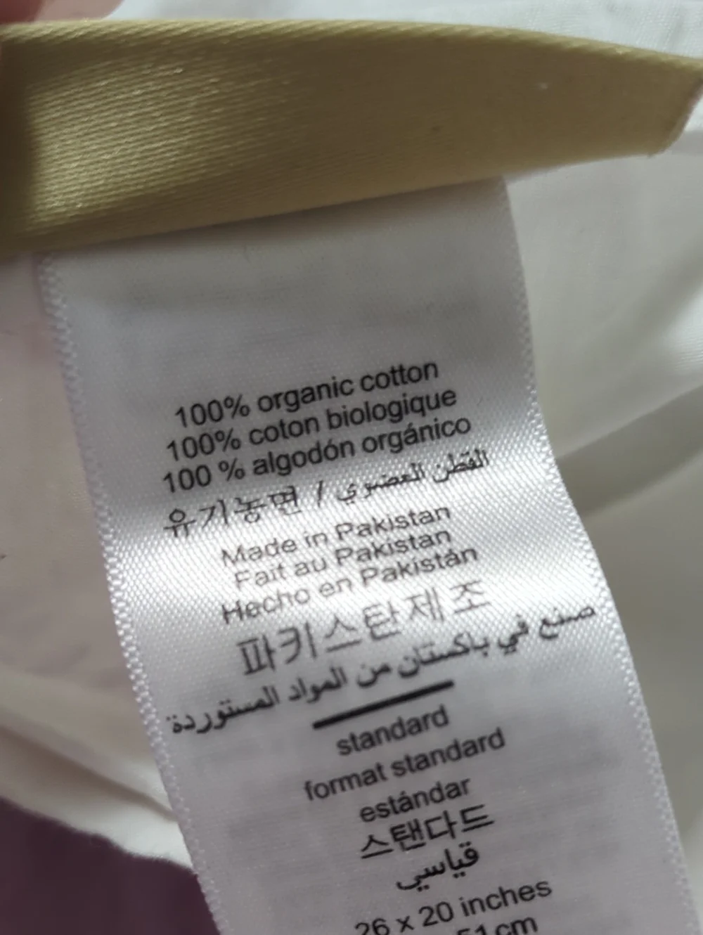Pottery Barn Teen PBteen Full Queen Duvet Sham Pastel Watercolor Organic Cotton